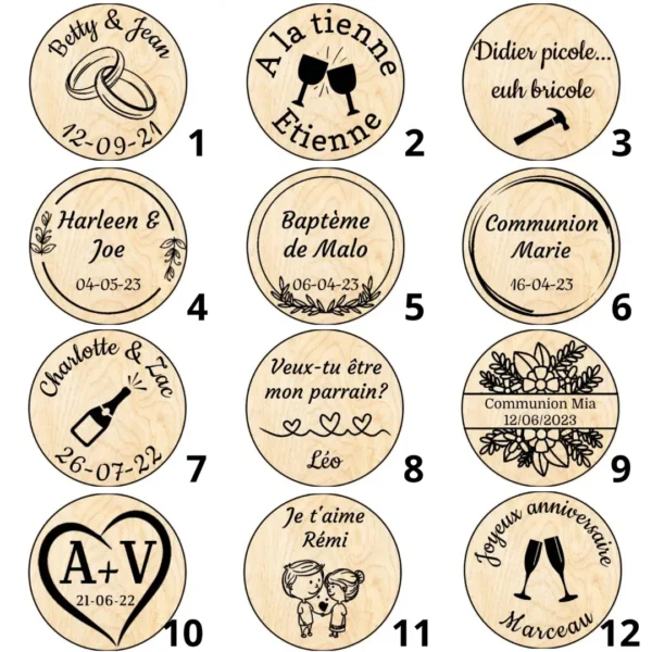 Bouchon à personnaliser – Image 2