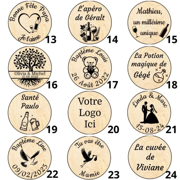 Bouchon à personnaliser – Image 3