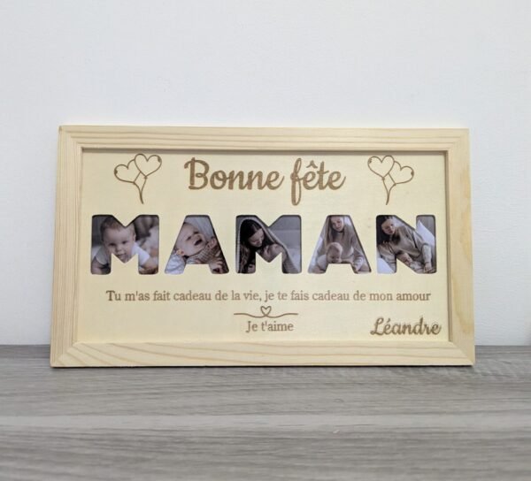 Cadre photo maman