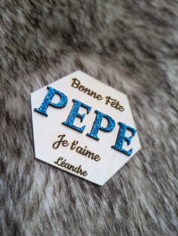 Magnet Bonne fête Papi – Image 2