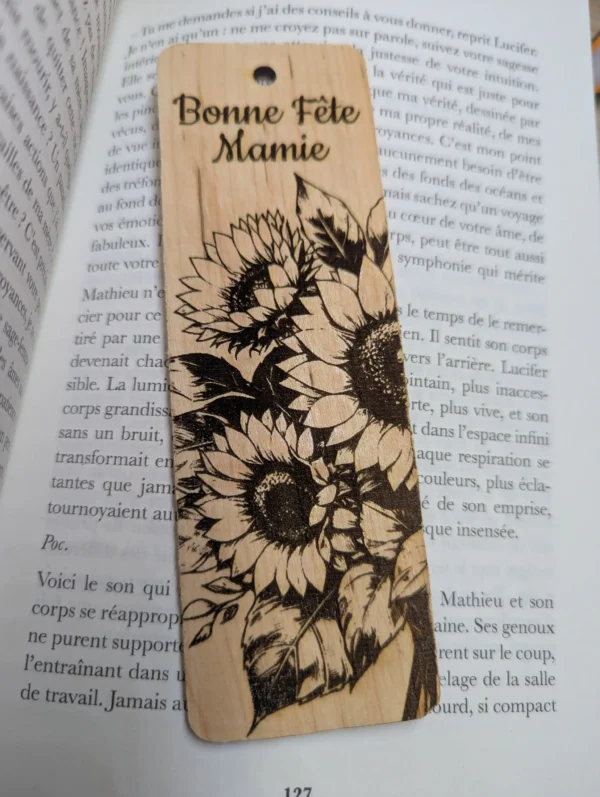 Marque page Tournesol – Image 3