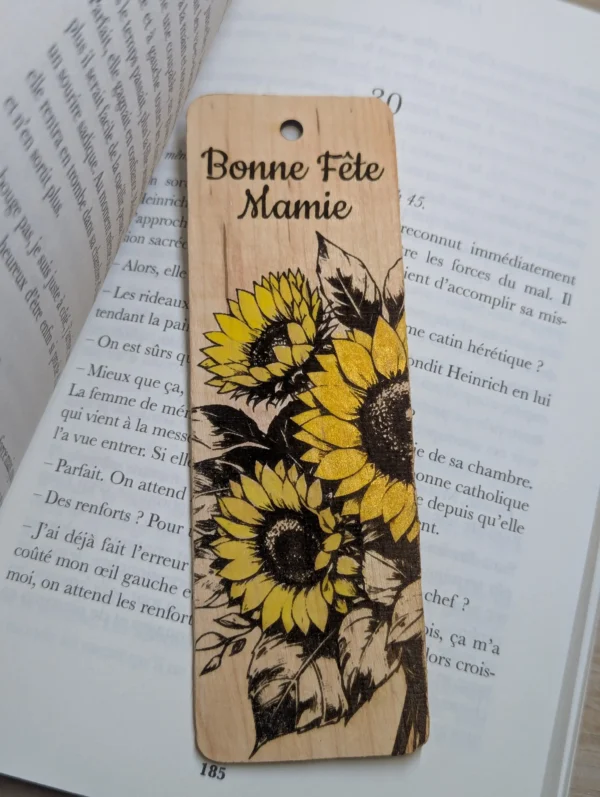 Marque page Tournesol – Image 2
