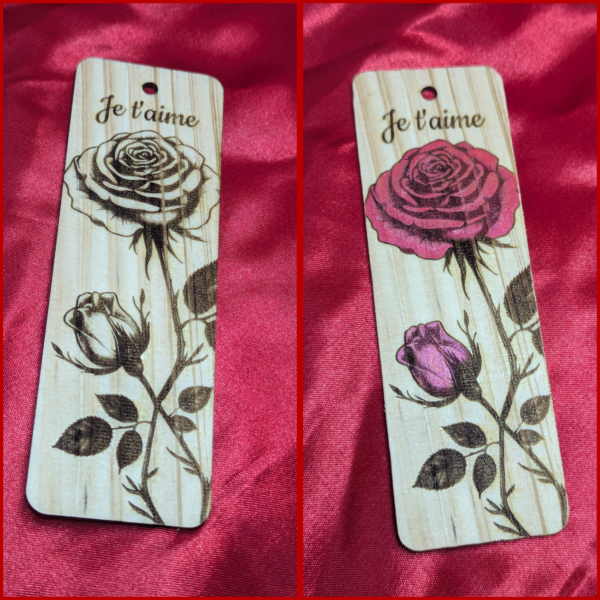 Marque page Roses