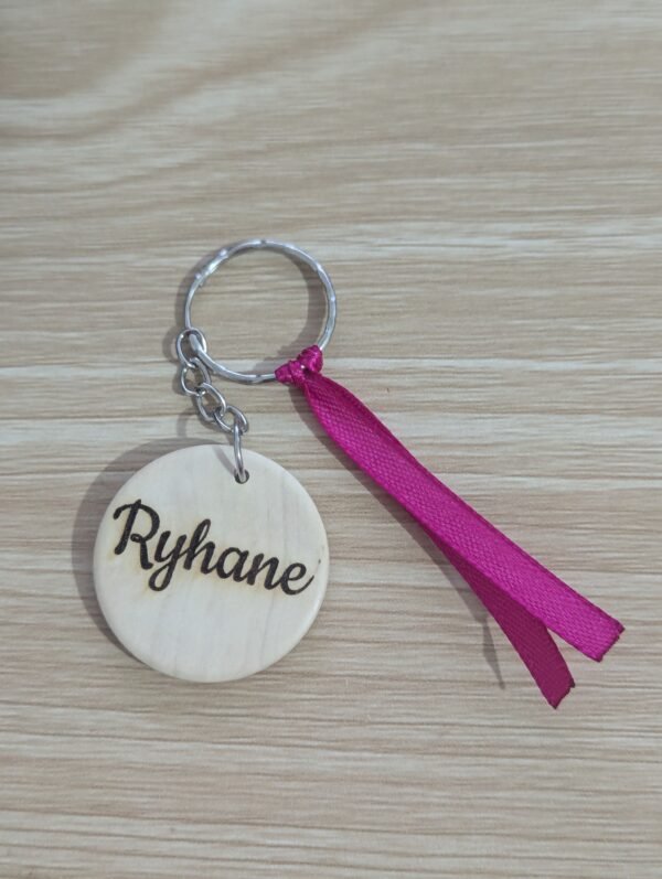Porte clé rond à personnaliser – Image 2