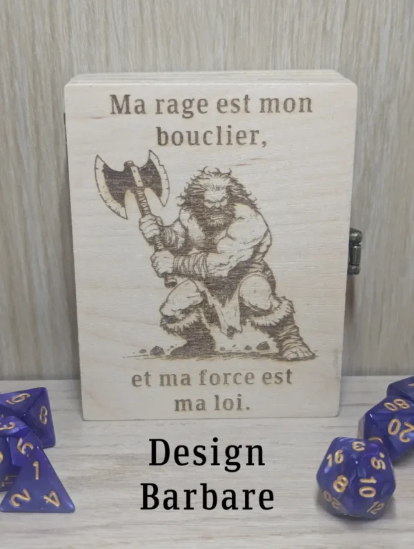 Boîte à dés rectangulaire – Image 7