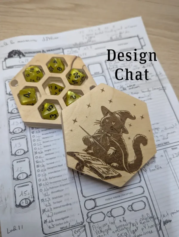 Boîte à dés hexagonale – Image 7