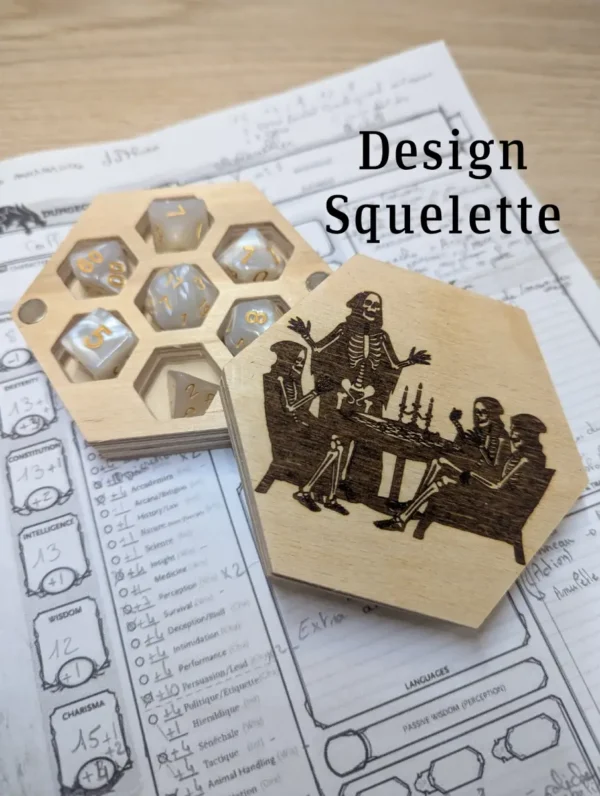 Boîte à dés hexagonale – Image 4