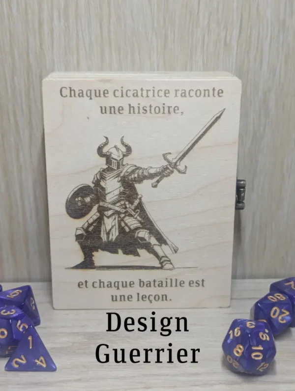Boîte à dés rectangulaire – Image 9