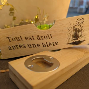 Décapsuleur niveau à bulle