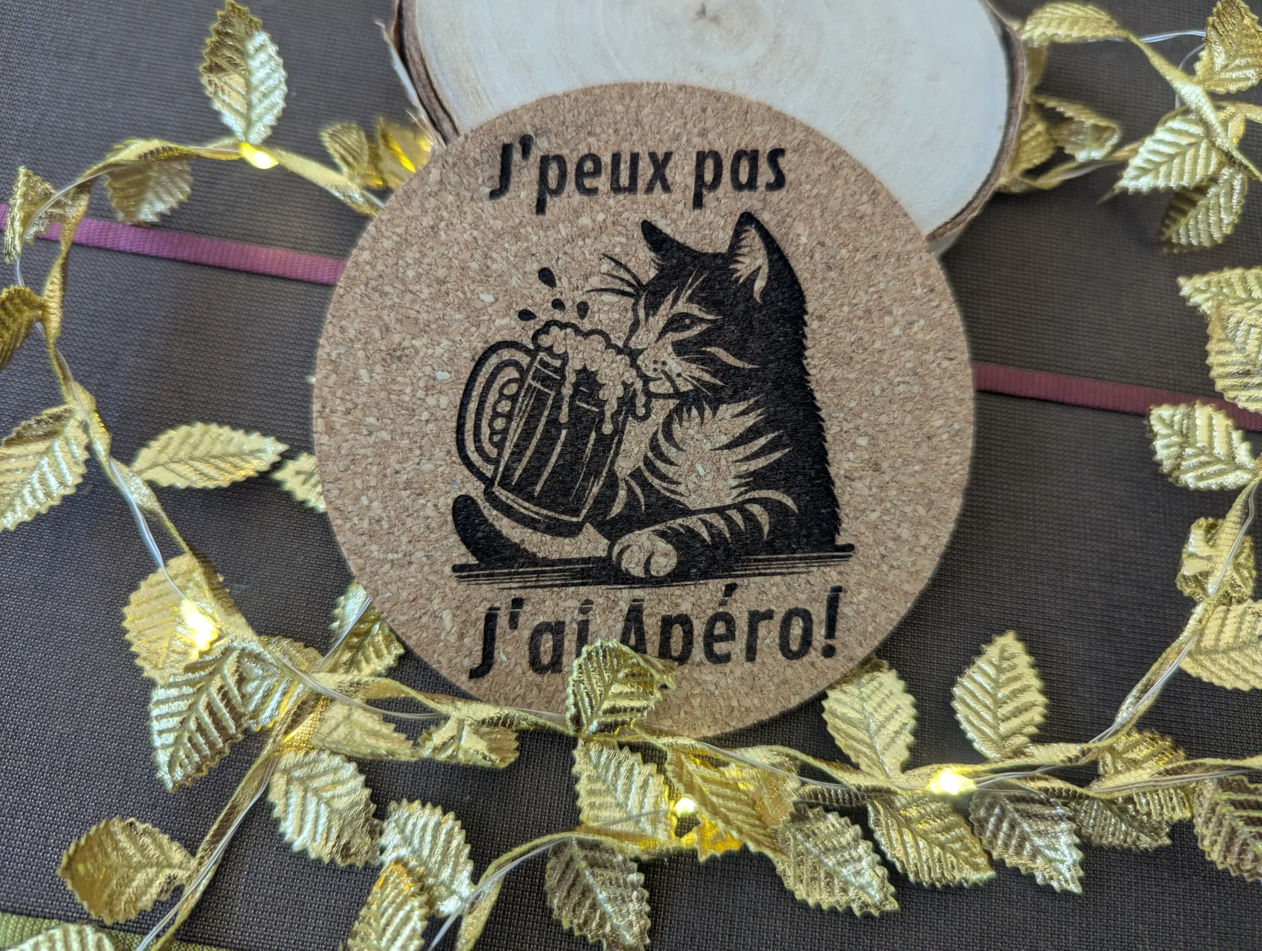 Dessous de verre en liège