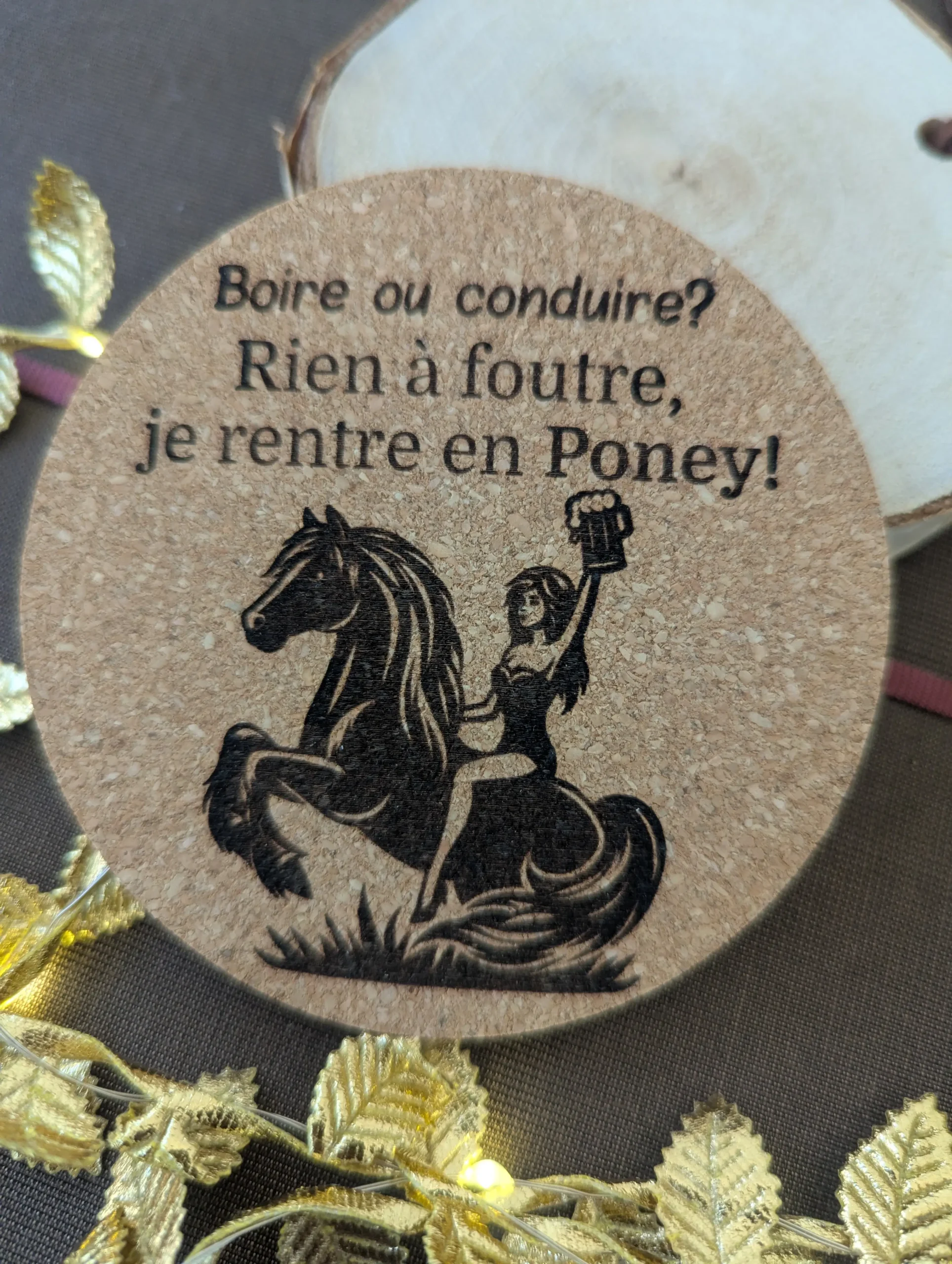 Dessous de verre en liège – Image 3