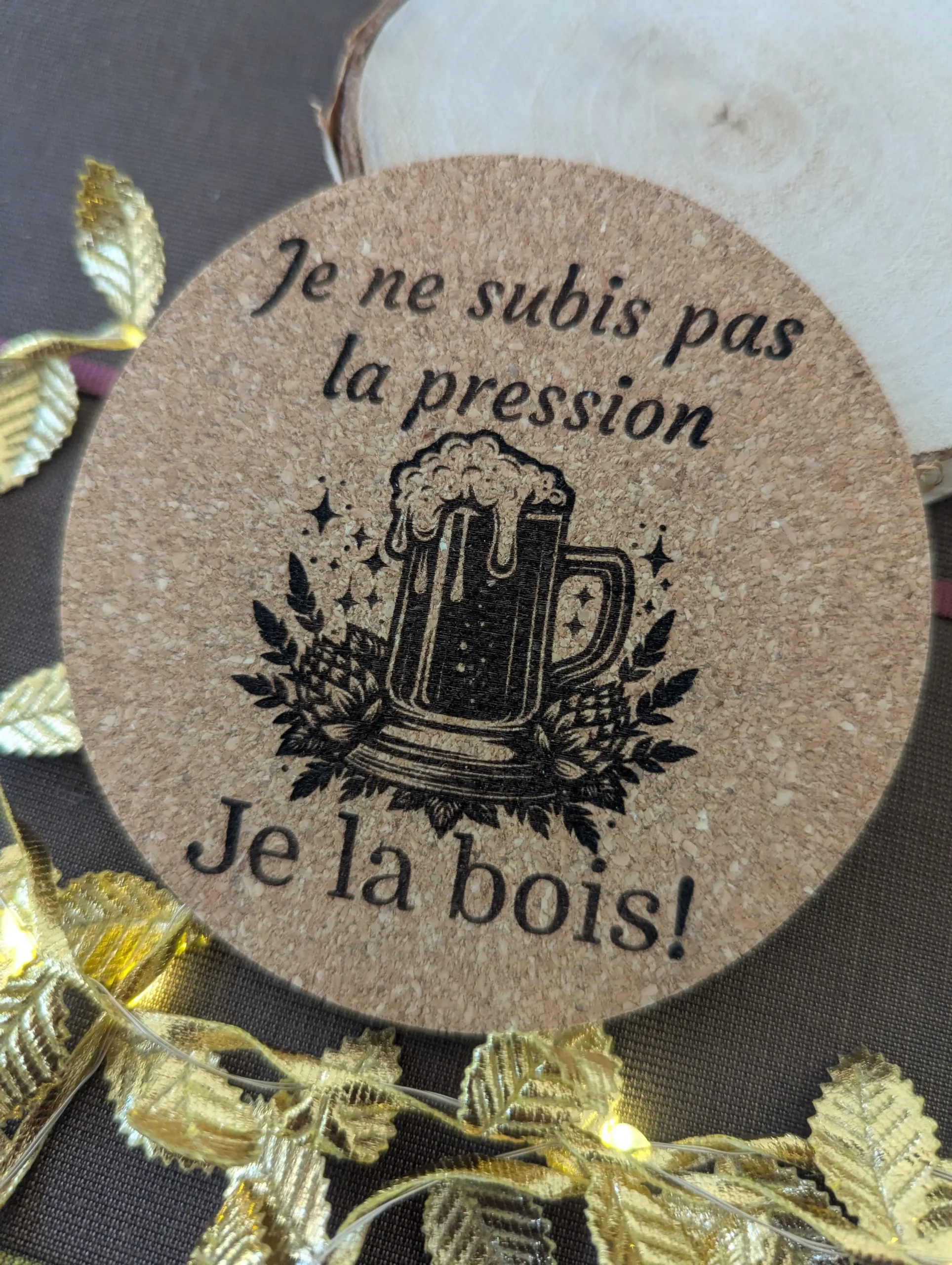 Dessous de verre en liège – Image 4