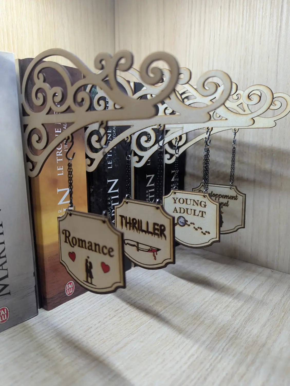 Intercalaire bibliothèque